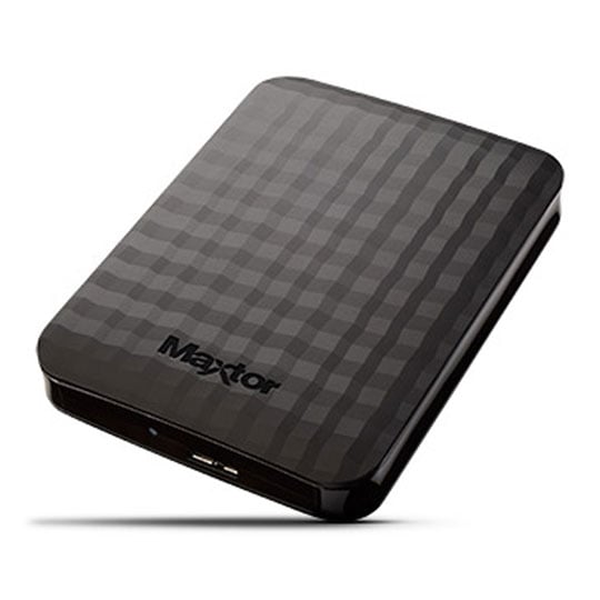 Seagate Maxtor 4TB External Portable Hard Drive/HDD - Carbon Black : image 1