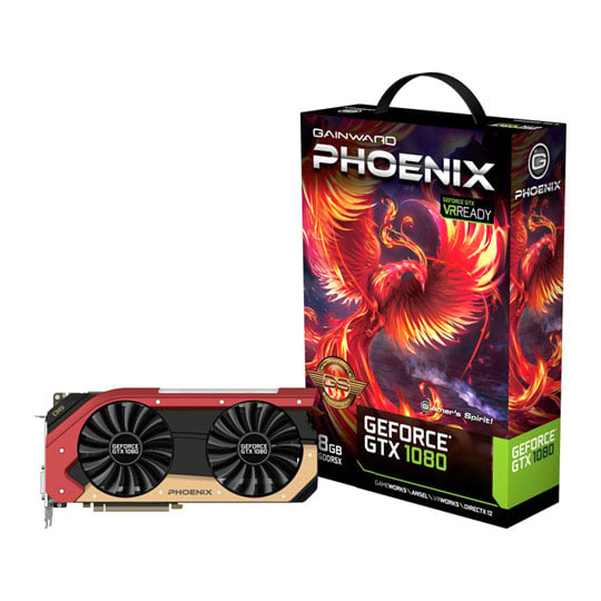 Gainward NVIDIA GeForce GTX 1080 8GB Phoenix GS Graphics Card