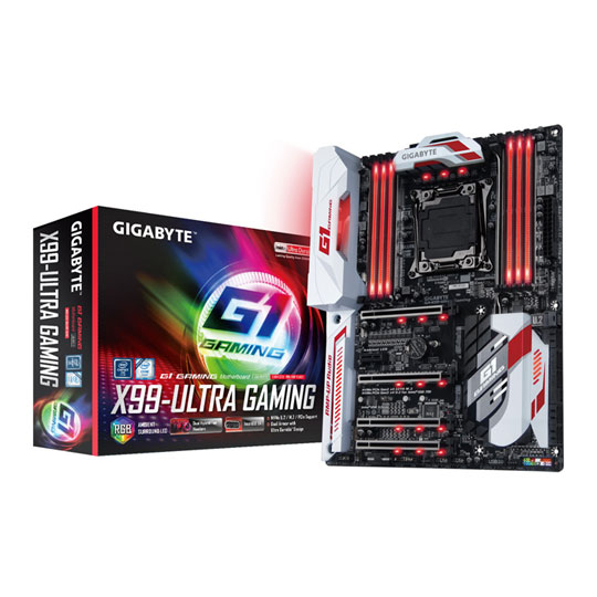 Gigabyte GA-X99 Ultra Gaming RGB ATX Motherboard : image 1