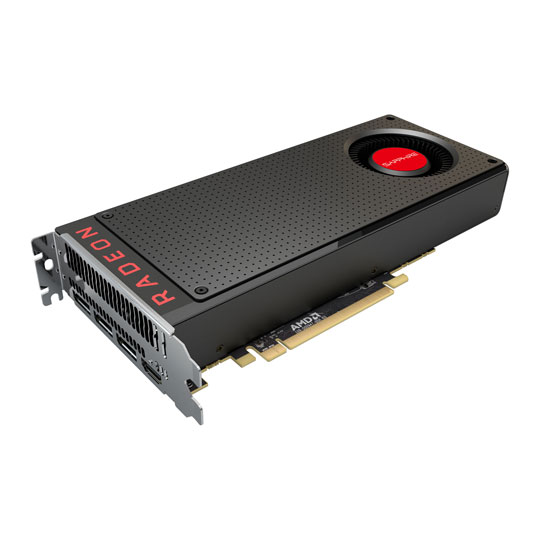 Sapphire Radeon RX480 AMD Polaris Graphics Card 8GB LN73044