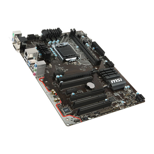 MSI Intel H110 PC MATE Skylake ATX Motherboard : image 2