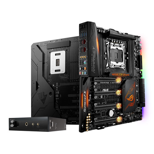ASUS ROG RAMPAGE V X99 EDITION 10 E-ATX Motherboard