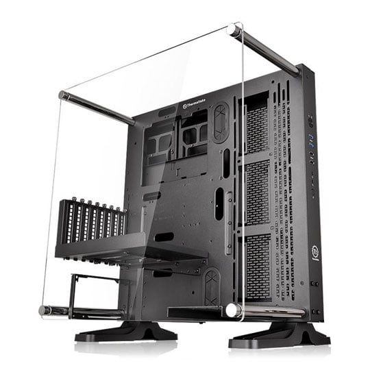 ThermalTake Core P3 Horizontal/Vertical/Wall Mountable Black Case With Acrylic Window : image 1