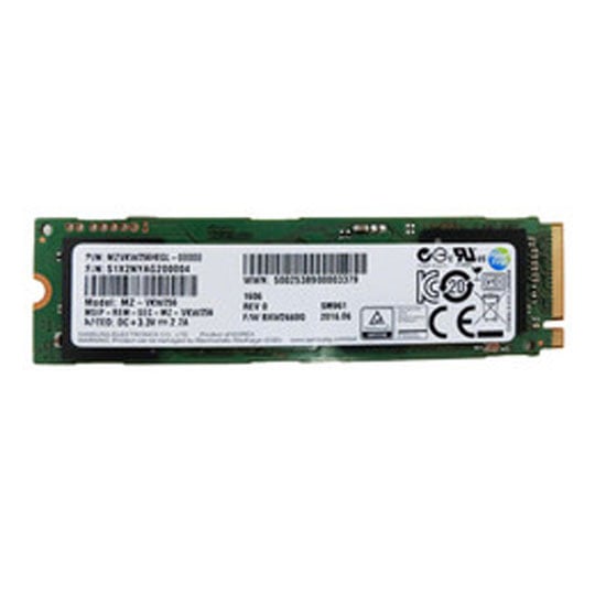 Samsung 256GB SM961 M.2 PCIe NVMe Workstation OEM SSD/Solid State Drive : image 1