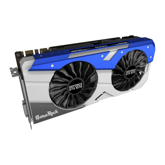 Palit NVIDIA GeForce GTX 1070 8GB GameRock Graphics Card LN73338