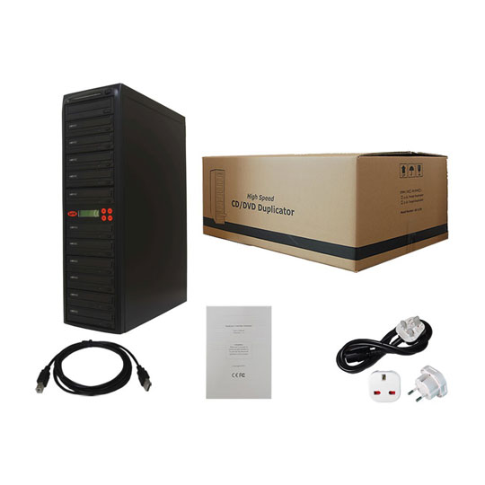 ACARD 1-11 DVD/CD duplicator Tower with PIONEER DVDRW LN73457 - Acard 1 ...