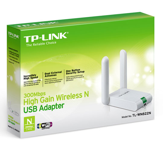 TPLink 11n Wireless 300N USB High Gain Adapter : image 4