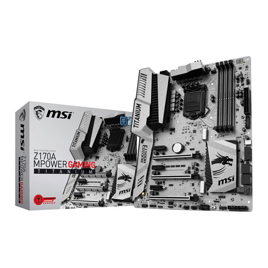 MSI Intel Z170A MPOWER GAMING TITANIUM ATX Motherboard : image 1