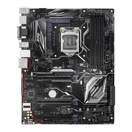 ASUS Intel Z170 PRO GAMING RGB AURA ATX Motherboard : image 3