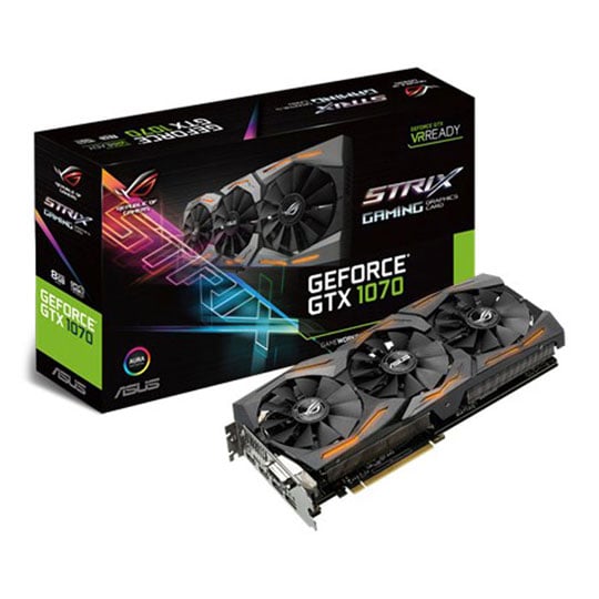 ASUS NVIDIA GeForce GTX 1070 8GB ROG STRIX GAMING LN73683 - STRIX