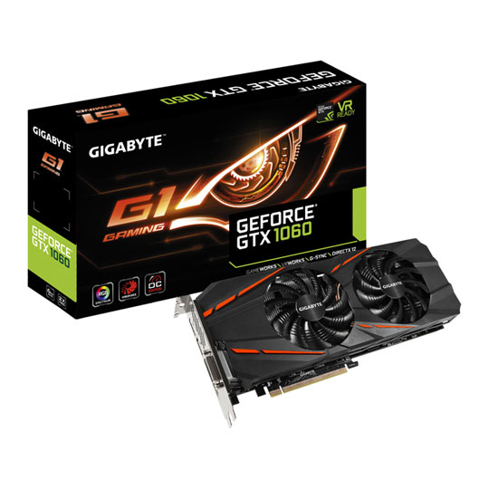 MSI GeForce GTX 1060 Graphics Card 6GB OC Edition MSI GeForce GTX