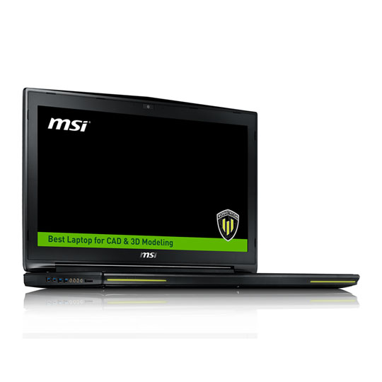 MSI 17.3" WT72 6QN Quadro M5500M Workstation Laptop : image 1