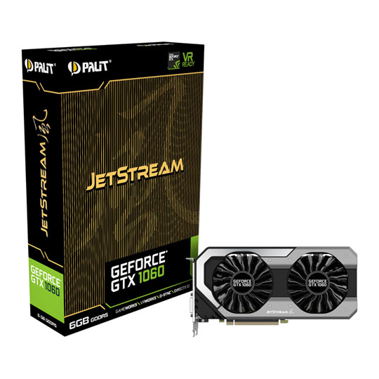 Palit NVIDIA GeForce GTX 1060 6GB JetStream Graphics Card : image 1