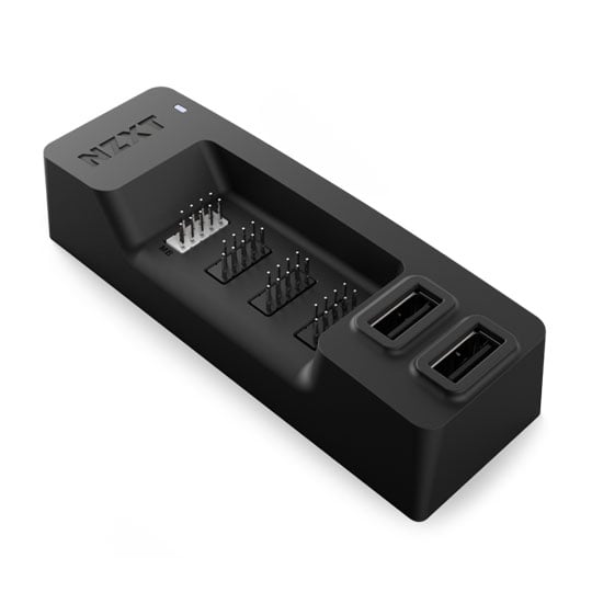 Internal USB 2.0 expansion NZXT Case hub with Molex works with Any Case : image 1