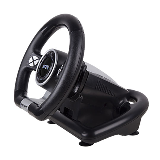ACME STi Racing Wheel with Pedals LN74001 - ACME/4770070870709 | SCAN UK