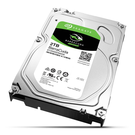 2TB Seagate ST2000DM006 BarraCuda, 3.5" HDD, SATA III - 6Gb/s, 7200rpm, 64MB Cache, 9.5ms : image 1