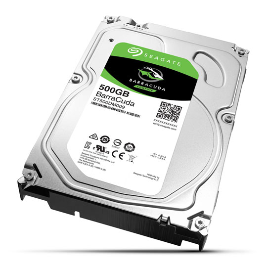 外付けハードディスク・ドライブ Seagate Barracuda 500GB HDD Seagate 500GB 3.5