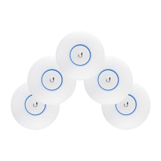 Ubiqiti UniFi 5 Pack AC Pro 3x3 MIMO Wireless Access Point