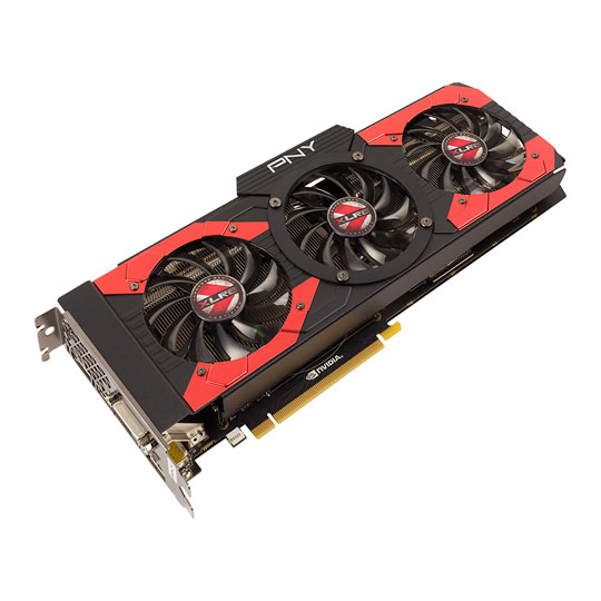 PNY NVIDIA GeForce GTX 1080 8GB XLR8 OC GAMING LN74435