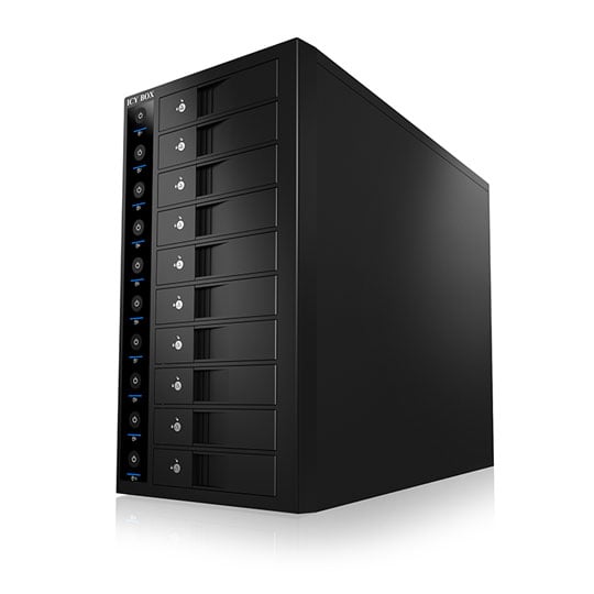 External 10 Bay HDD Single System from Icy Box IB-3810U3 : image 1