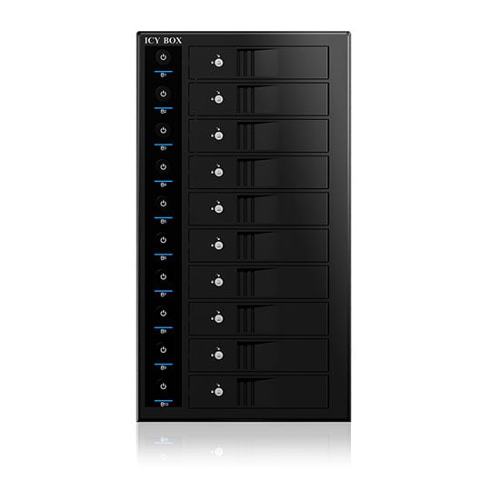 External 10 Bay HDD Single System from Icy Box IB-3810U3 : image 3