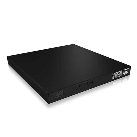 Icybox IB-AC640a 9.5mm Aluminium SATA CD/DVD Optical Drive