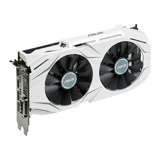 ASUS NVIDIA GeForce GTX 1060 3GB DUAL White Graphics Card : image 3