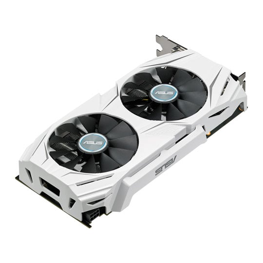 ASUS NVIDIA GeForce GTX 1060 3GB DUAL White Graphics Card : image 4