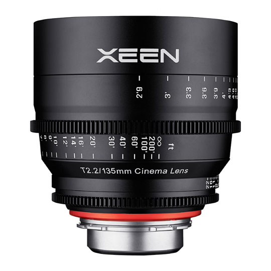 XEEN 135mm T2.2 Cine Lens Canon Mount by Samyang