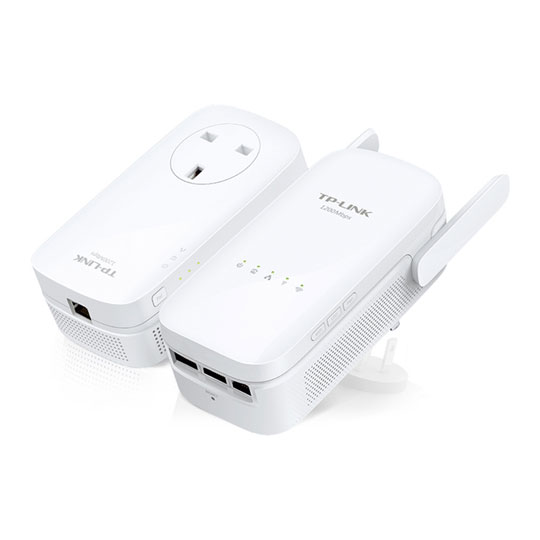 TPLINK WPA8630 Gigabit ac Wireless/WiFi Powerline Kit with MIMO : image 1