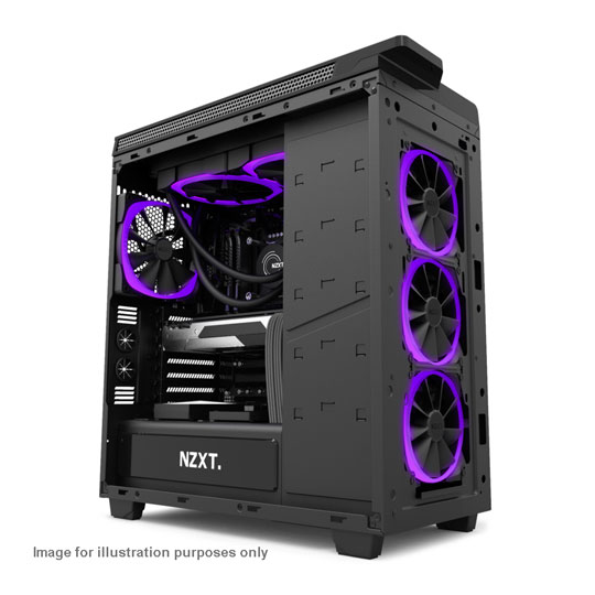 NZXT 140mm Aer RGB Premium Digital LED PWM Fan : image 4