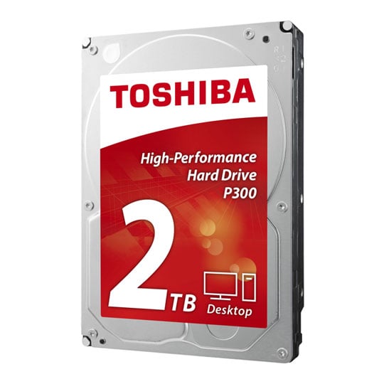 Toshiba P300 2TB 3.5" SATA III Desktop HDD/Hard Drive 7200rpm : image 1