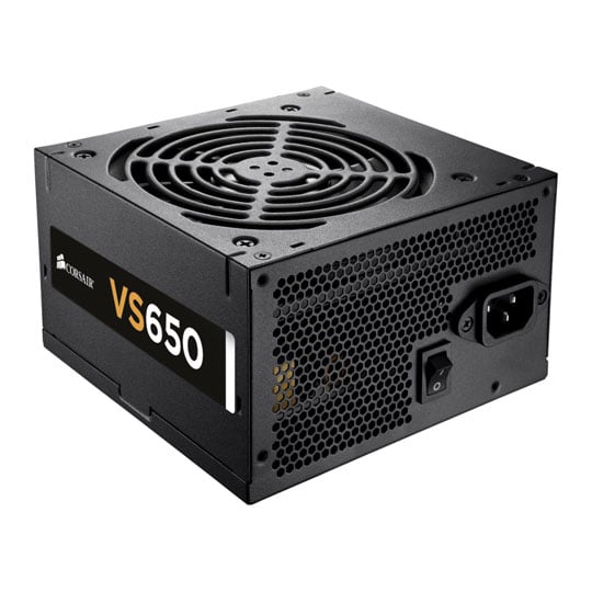Corsair 650 Watt VS650 ATX PSU/Power Supply Unit Factory Refurbished : image 2