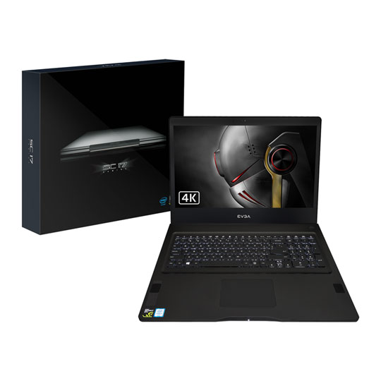 EVGA SC17 17.3" 4K Ultra HD GeForce GTX 1070 Gaming Laptop with Overclocking Features : image 1