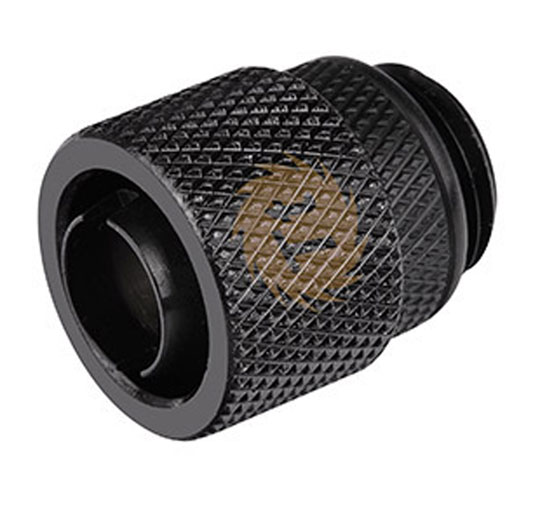 Pacific 3/8'' ID x 1/2'' OD Compression Black DIY LCS Fitting from ...