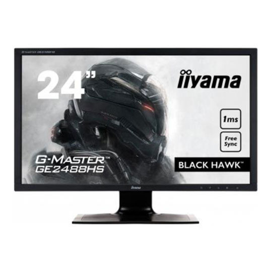 iiyama 24" G-Master Black Hawk 1ms Gaming Monitor GE2488HS-B2 : image 1