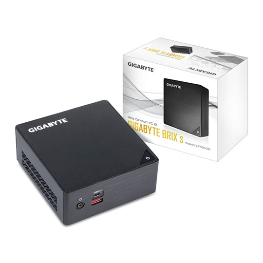 Gigabyte Kaby Lake i5 BRIX S Barebone Mini PC Kit with 2.5" SATA Bay : image 1