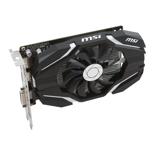 MSI NVIDIA GeForce GTX 1050 Ti 4GB OC Graphics Card LN76136 - GTX