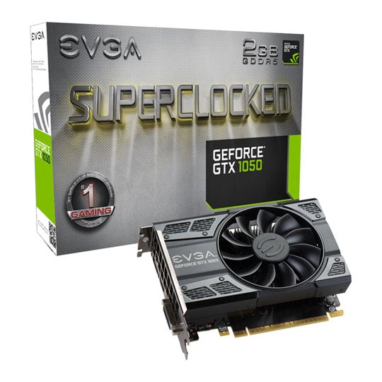 EVGA NVIDIA GeForce GTX 1050 2GB SC Gaming Graphics Card : image 1
