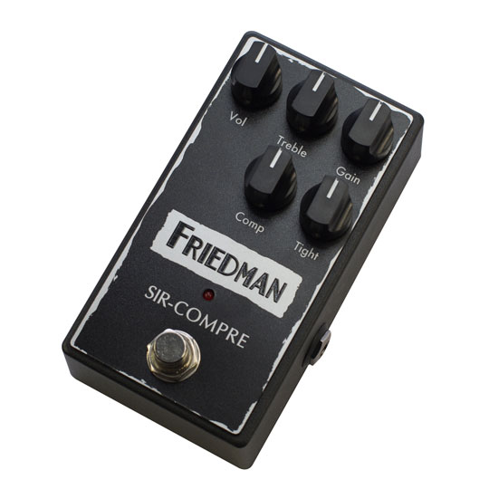 SIR-Compre Friedman Compressor Pedal with Gain/Overdrive