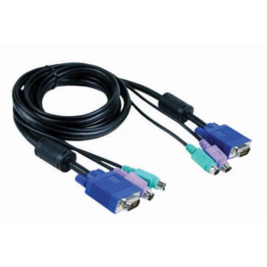 Dlink All In One KVM Cable Set 6 Ft Color Coded DKVM-CB : image 1