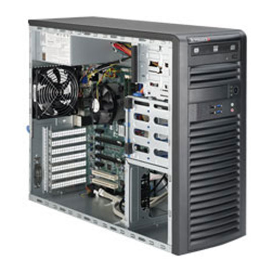 Scan 3XS T100 Server, Intel Xeon E3, tower : image 1