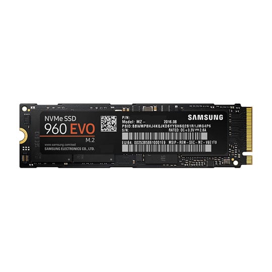 Samsung 500GB 960 Evo PCIe NVMe Solid State Drive/SSD MZ-V6E500BW : image 1