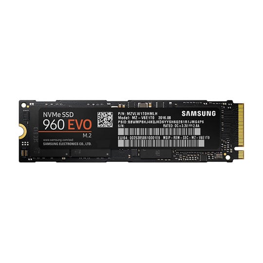 Samsung 1TB 960 Evo M.2 PCIe 3D Solid State Drive/SSD MZ-V6E1T0BW : image 1