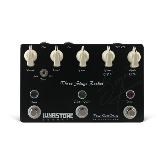 (B-Stock) Three Stage Rocket Guitar Pedal by Lunastone