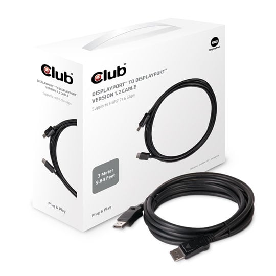 Club3D 300cm DP 1.2 Cable