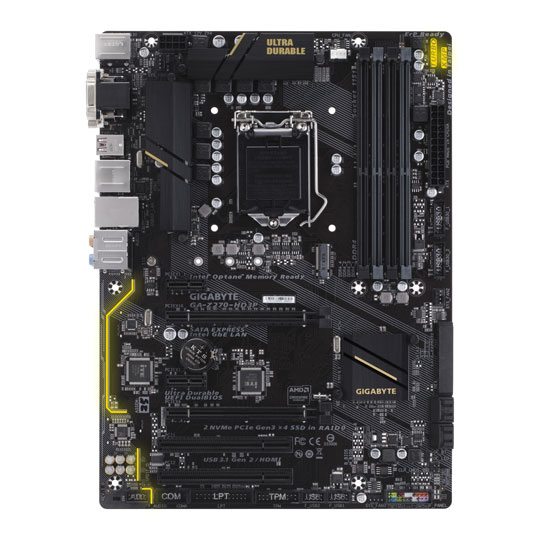 Gigabyte Z270 HD3P Kaby Lake ATX Motherboard : image 3