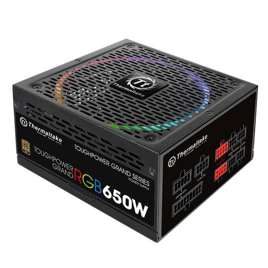 Thermaltake 650W Toughpower Grand RGB 80 Plus Gold ATX Power supply : image 1