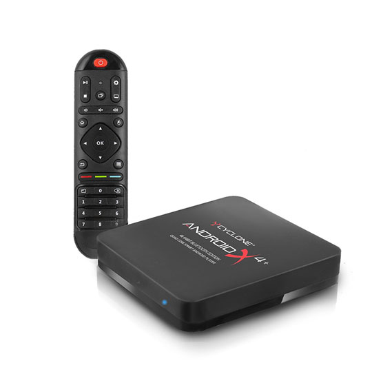 Cyclone V2 Sumvision x4+ Kodi 16+ Android 4K HDR TV Box Media streamer With Remote : image 1