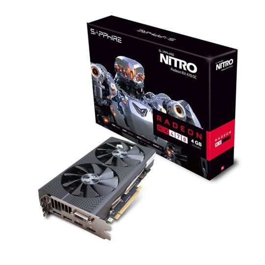 Sapphire NITRO Radeon RX 470 4GB Graphics Card : image 1